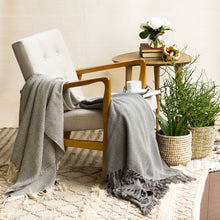 Load image into Gallery viewer, Chevron Cotton Throw Blanket