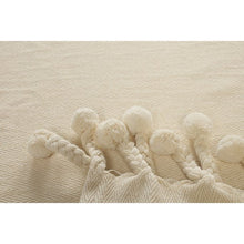 Load image into Gallery viewer, Cotton Throw w/ Pom Pom