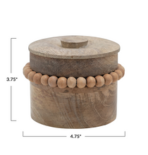 Load image into Gallery viewer, Mango Wood Trinket Box