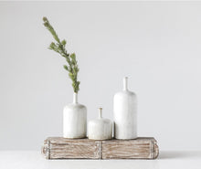 Load image into Gallery viewer, Stoneware Vase With Reactive Glaze