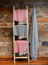 Load image into Gallery viewer, 100% Turkish Cotton Handwoven Throw Blanket