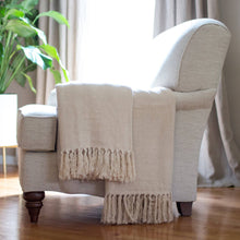 Load image into Gallery viewer, Chevron Cotton Throw Blanket