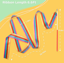 Load image into Gallery viewer, Rainbow Dance Ribbon
