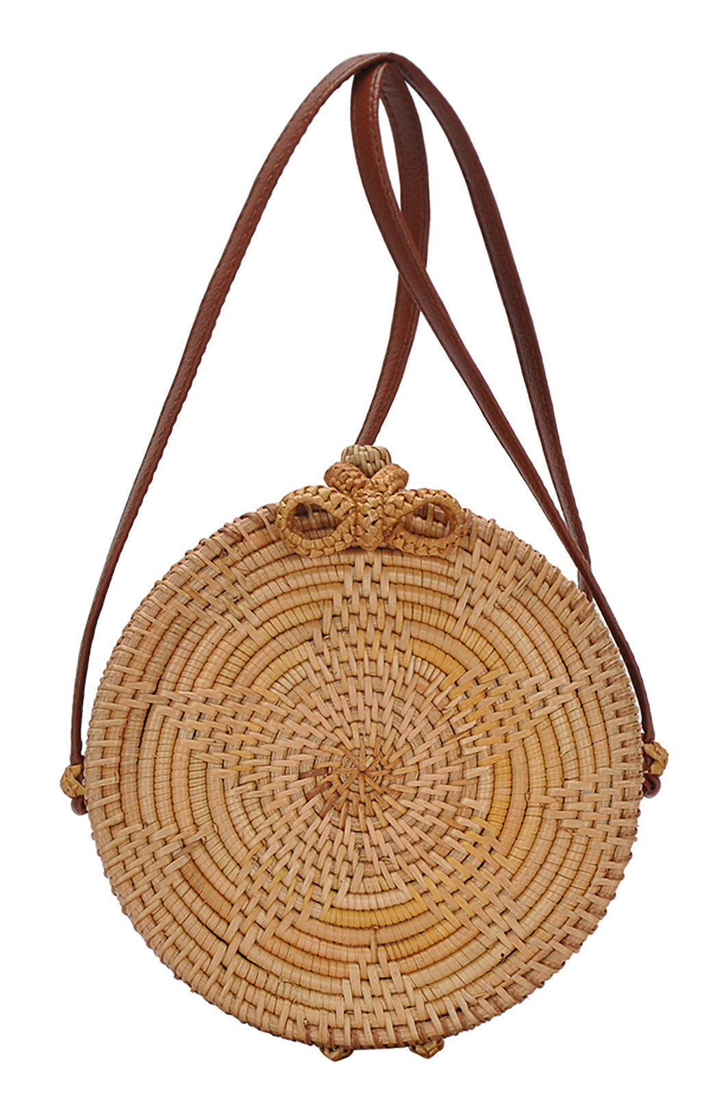 ANTIK KRAFT Bamboo Circle Bag