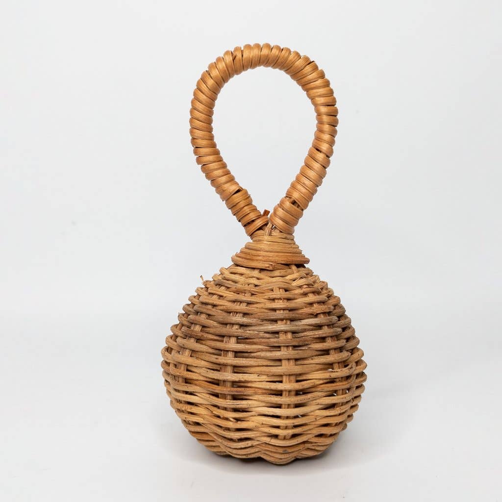 Natural Rattan Rattle