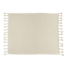 Load image into Gallery viewer, Cotton Throw w/ Pom Pom
