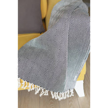 Load image into Gallery viewer, 100% Turkish Cotton Handwoven Throw Blanket

