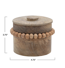 Load image into Gallery viewer, Mango Wood Trinket Box
