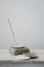 Load image into Gallery viewer, Stoneware Incense Holder

