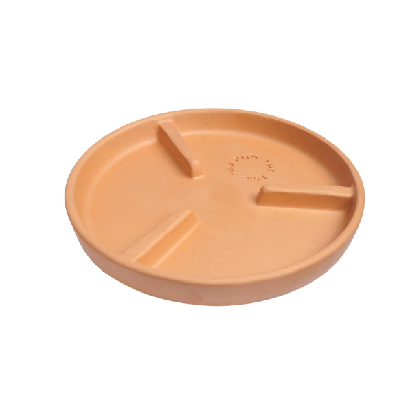 Buff Clay Saucer