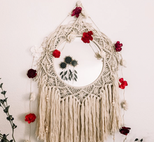 Load image into Gallery viewer, Macrame Wall Mirror
