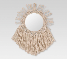 Load image into Gallery viewer, Macrame Wall Mirror
