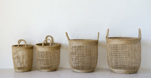 Load image into Gallery viewer, Round Seagrass Basket With Handles
