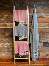 Load image into Gallery viewer, 100% Turkish Cotton Handwoven Throw Blanket
