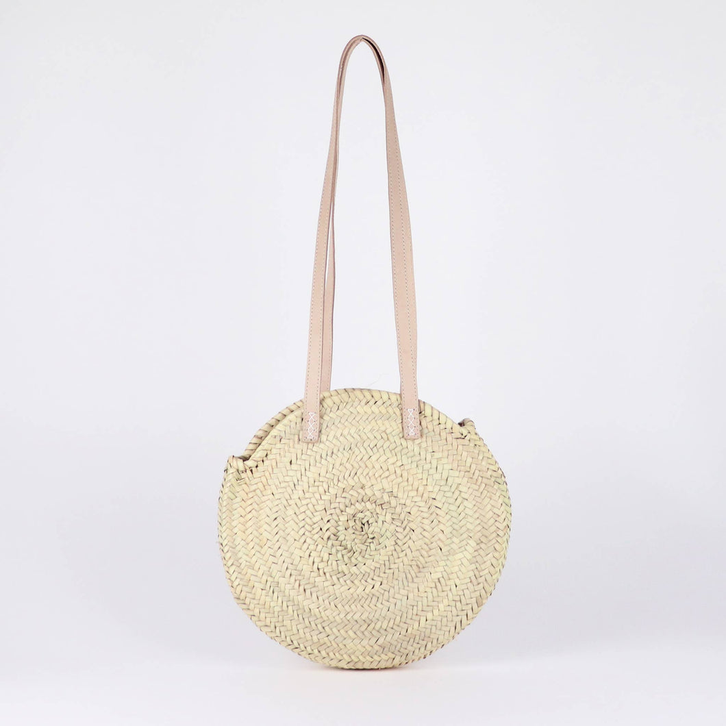 Tulum Round Straw Bag